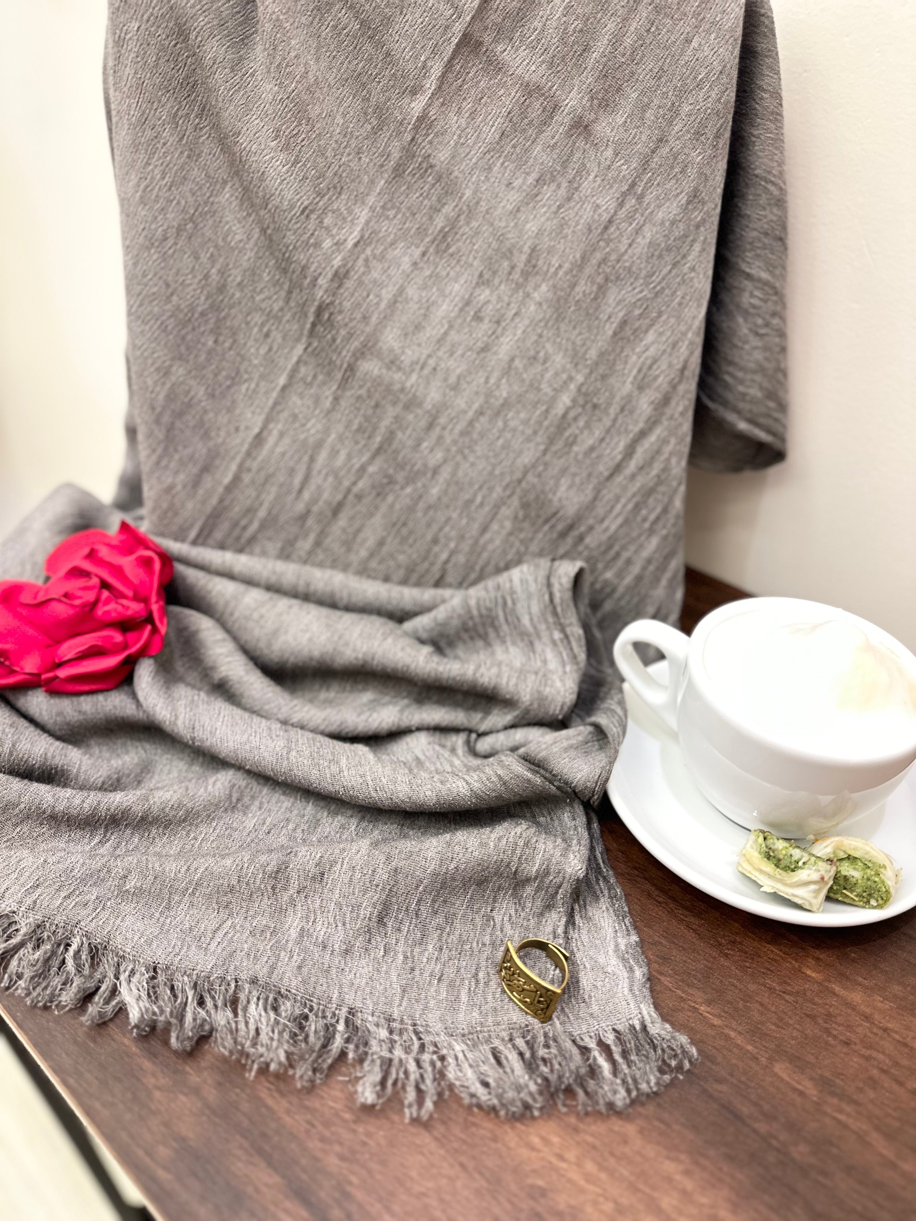 Thailand’s scarf (dark grey)