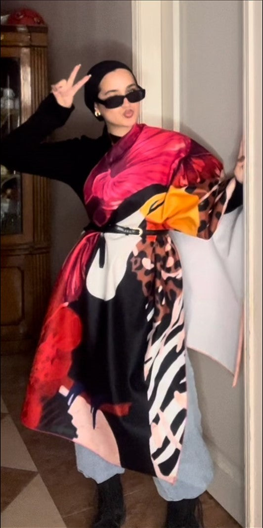 Gokh arctic Bloom Shawl